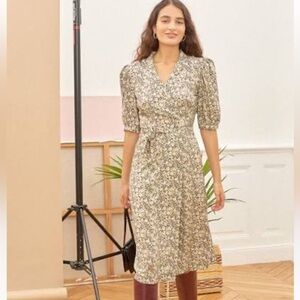 Rouje Louisa Wrap Dress *FLAWED* See Description